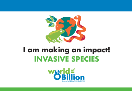 preview of invasive species global topic sticker