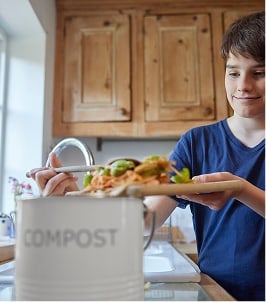 student composting