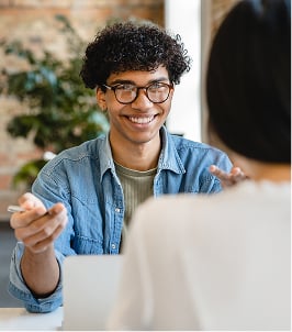 teens discussing activism