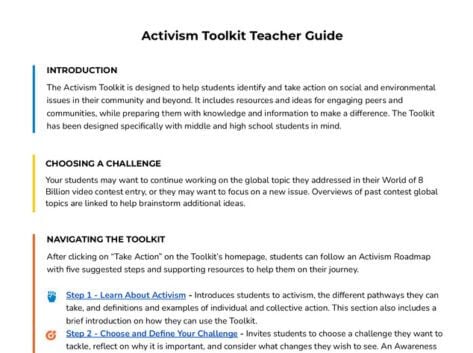 teacher guide