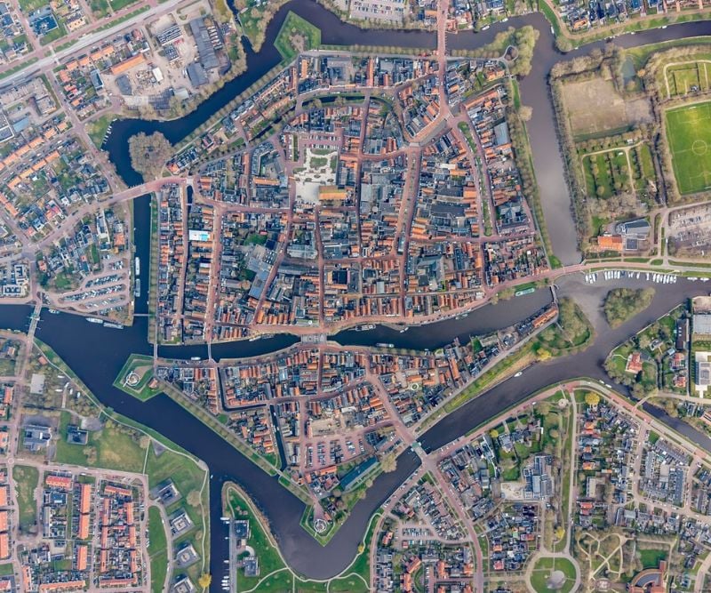 Map of a city