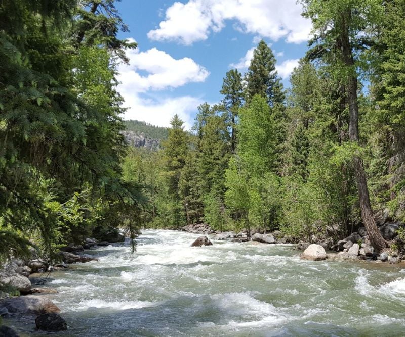 Colorado rapid river